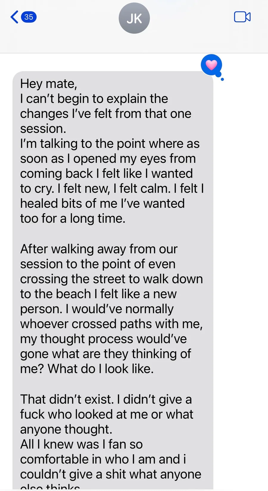 Client testimonial — jake k jakeknezevic