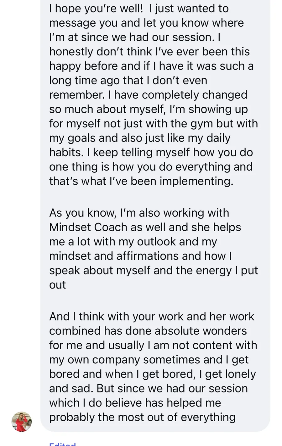 Client testimonial — demi l demilankester