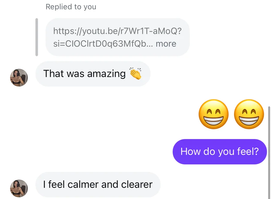 Client testimonial — anxiety