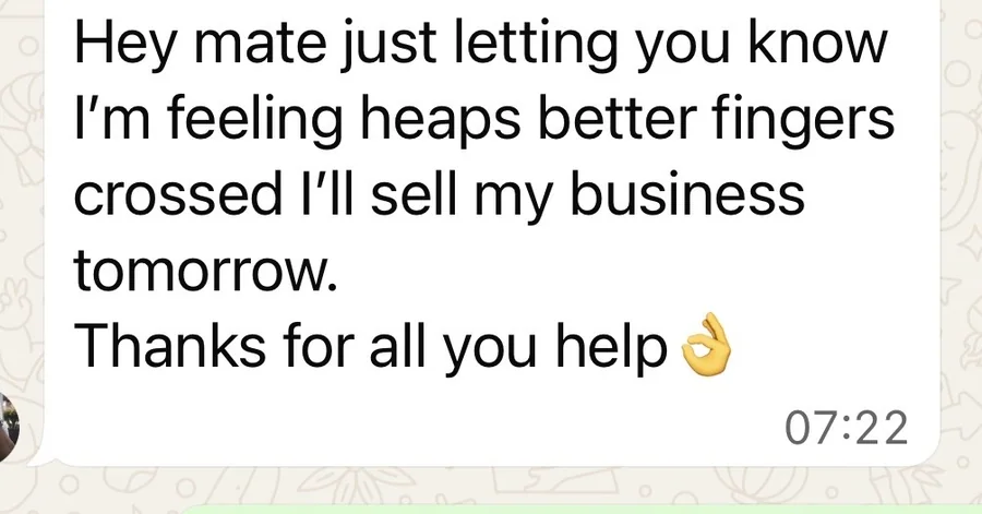Client testimonial — business